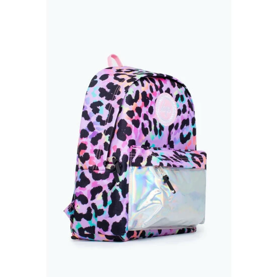 unnamed-file-2267.jpg Hype. Purple Rainbow Leopard Holographic Pocket Crest Backpack -Hype Shop unnamed file 2267