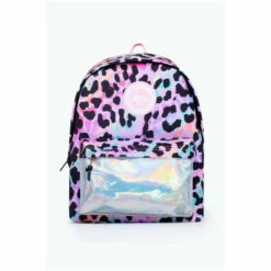 Hype. Purple Rainbow Leopard Holographic Pocket Crest Backpack 7 Hype. Purple Rainbow Leopard Holographic Pocket Crest Backpack -Hype Shop unnamed file 2270
