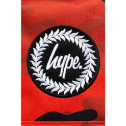 Hype. Red Camo Crest Backpack -Hype Shop unnamed file 2274