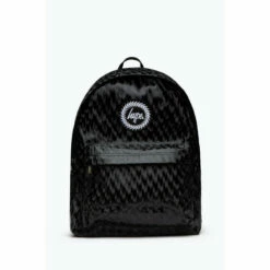 Hype. Unisex Black Steel Crest Backpack