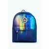Hype. Navy Blue Watercolour Drips Crest Backpack -Hype Shop unnamed file 2285