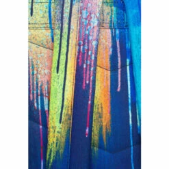 Hype. Navy Blue Watercolour Drips Crest Backpack -Hype Shop unnamed file 2290