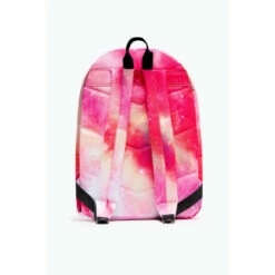Hype Unisex Pink Galactics Crest Backpack -Hype Shop unnamed file 2294