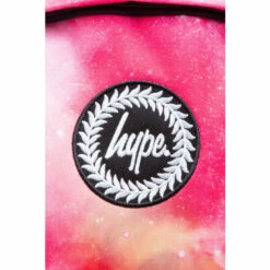 Hype Unisex Pink Galactics Crest Backpack -Hype Shop unnamed file 2295