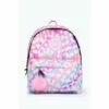 Hype. Pink Rainbow Leopard Crest Backpack