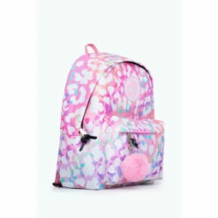 Hype. Pink Rainbow Leopard Crest Backpack 4 Hype. Pink Rainbow Leopard Crest Backpack -Hype Shop unnamed file 2301