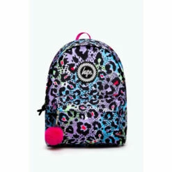 Hype Purple Crazy Leopard Backpack