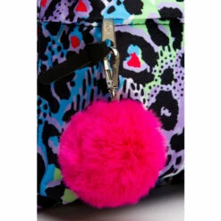 Hype Purple Crazy Leopard Backpack -Hype Shop unnamed file 2320