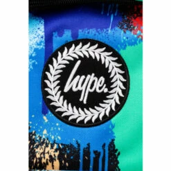 Hype. Black Graffiti Drip Backpack -Hype Shop unnamed file 2328