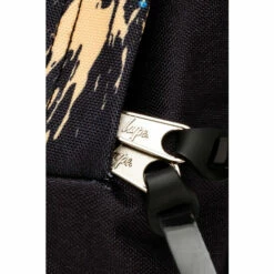 Hype. Black Graffiti Drip Backpack -Hype Shop unnamed file 2330