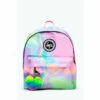 Hype. Pink Iridescent Marble Backpack -Hype Shop unnamed file 2366