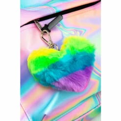 Hype. Pink Iridescent Marble Backpack -Hype Shop unnamed file 2372