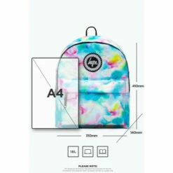 Hype. Blue Pastel Pop Liquid Backpack -Hype Shop unnamed file 2378