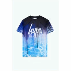 Hype. Boys Pool Drips Sleeved Swim Top Multi -Hype Shop unnamed file 24