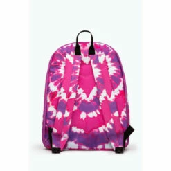 Hype. Pink Heart Hippy Tie Dye Backpack -Hype Shop unnamed file 2405