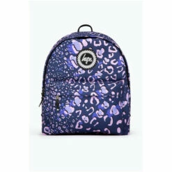 Hype. Purple Animal Print Backpack -Hype Shop unnamed file 2473