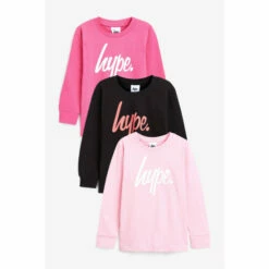 Hype. Long Sleeve T-Shirts Three Pack