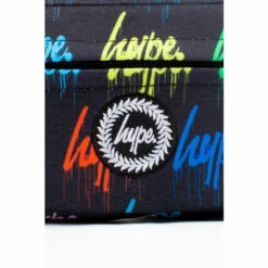 Hype. Black Wall Graffiti Drip Maxi Pencil Case -Hype Shop unnamed file 2485