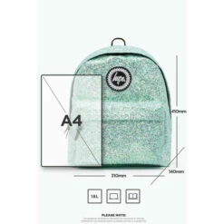 Hype. Green Iridescent Backpack -Hype Shop unnamed file 2513