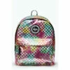 Hype. Unisex Pink Rainbow Check Crest Backpack -Hype Shop unnamed file 2518
