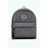 Hype. Grey Gunmetal Texture Backpack -Hype Shop unnamed file 2525