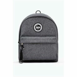 Hype. Grey Gunmetal Texture Backpack -Hype Shop unnamed file 2533