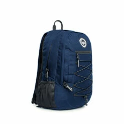 Hype. Navy Blue Crest Maxi Backpack -Hype Shop unnamed file 2544