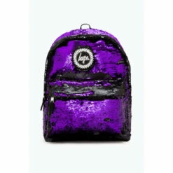 Hype. Girls Purple Midnight Sequin Backpack -Hype Shop unnamed file 2554