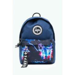 Hype. Blue Pocket Space Dinosaur Mini Backpack