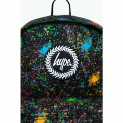 Hype. Black Splat Backpack -Hype Shop unnamed file 2637