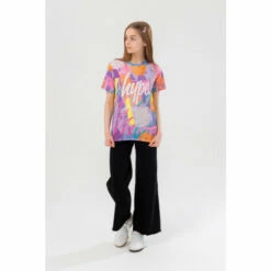 Hype. Girls Lilac Marker Scribble Script T-Shirt -Hype Shop unnamed file 266