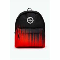 Hype. Red Half Tone Fade Backpack -Hype Shop unnamed file 2679