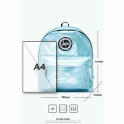 Hype. Blue Oil Slick Backpack -Hype Shop unnamed file 2686
