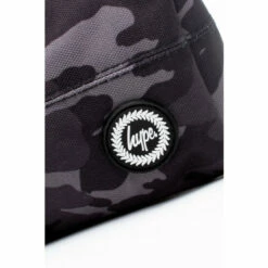 Hype. Black Mono Camo Pencil Case -Hype Shop unnamed file 2698