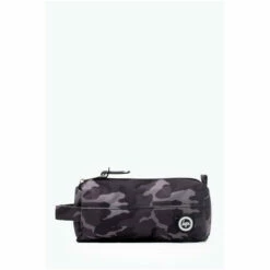 Hype. Black Mono Camo Pencil Case -Hype Shop unnamed file 2700