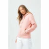 Hype. Womens Mellow Rose Pink Justhype Scribble Drawcord Zip Hoodie -Hype Shop unnamed file 2752