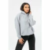 Hype. Womens Grey Marl Hoodie -Hype Shop unnamed file 2764