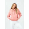 Hype. Womens Blush Pink Justhype Scribble Hoodie