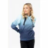Hype. Womens Navy Blue Seas Fade Drawsting Hoodie -Hype Shop unnamed file 2799