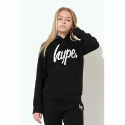Hype. Kids Script Kids Pullover Hoodie -Hype Shop unnamed file 2836