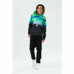 Hype. Boys Electric Camp Fade Hoodie -Hype Shop unnamed file 2847
