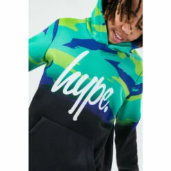 Hype. Boys Electric Camp Fade Hoodie -Hype Shop unnamed file 2848