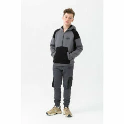 Hype. Charcoal Grey Ploy Script Hoodie 4 Hype. Charcoal Grey Ploy Script Hoodie -Hype Shop unnamed file 2857