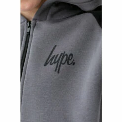 Hype. Charcoal Grey Ploy Script Hoodie 5 Hype. Charcoal Grey Ploy Script Hoodie -Hype Shop unnamed file 2858
