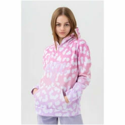 Hype Girls Pink Leopard Fade Script Hoodie 6 Hype Girls Pink Leopard Fade Script Hoodie -Hype Shop unnamed file 2865