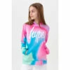 Hype. Pink Pastel Wave Script Hoodie 1 Hype. Pink Pastel Wave Script Hoodie -Hype Shop unnamed file 2866