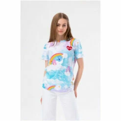 Hype. X Care Bears Girls Pink Clouds T-Shirt -Hype Shop unnamed file 287
