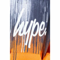 Hype. Orange Drips Script Hoodie -Hype Shop unnamed file 2874