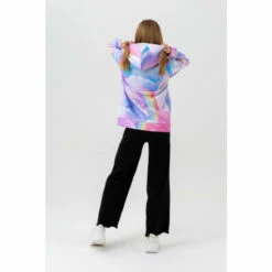 Hype. Pink Multi Moons Script Hoodie -Hype Shop unnamed file 2896