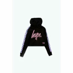 Hype. L.O.L. Leopard Diva Cropped Hoodie -Hype Shop unnamed file 2903